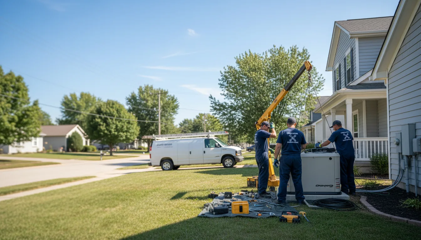 Generator Installation in Hot Springs Village, AR near me